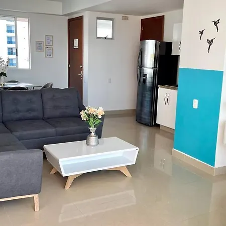 Apartamento Moderno, Frente Al Mar En Bocagrande Apartamento *