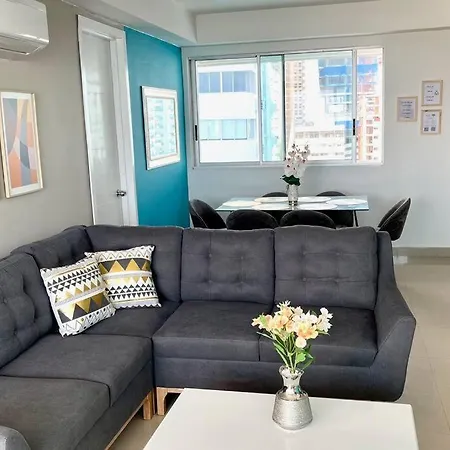 Apartamento Moderno, Frente Al Mar En Bocagrande * Cartagena